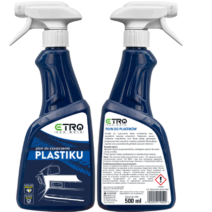 Płyn do czyszczenia plastików 500 ml - ETRO T007 - GABARYT A