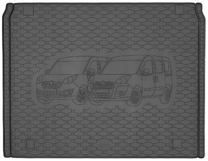 Opel Combo D Kombivan 5os 2012-2018 Mata bagażnika RIGUM 807080