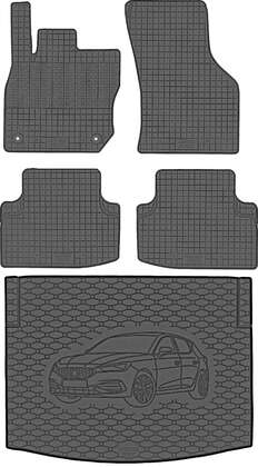 Seat Leon IV SC Hatchback 2020- Bagażnik RIGUM 829068 + Dywaniki CIKCAR SEA00015