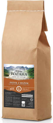 Karma - Wataha Food of Nature karma sucha 67% z indykiem i ryżem dla szczeniąt waga 12kg - 440107