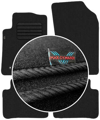 Citroen C3 III 2016- Dywaniki welurowe MAX-DYWANIK COMFORT-LINE (ORDER)
