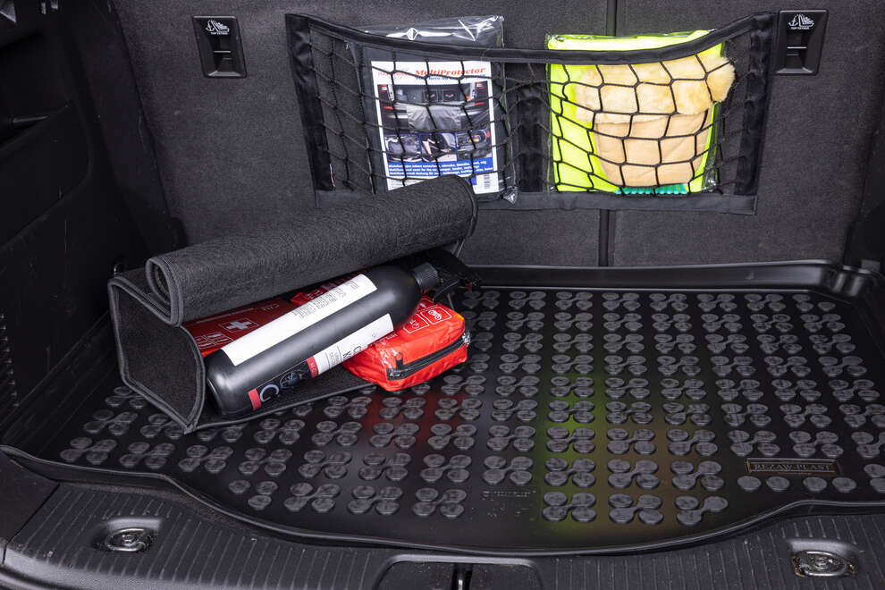 Kuferek samochodowy do bagażnika - MAX-DYWANIK (poziomy) z wgrzewką SPORT EDITION H01