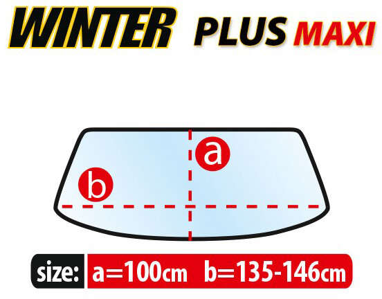 Osłona przeciwszronowa na przednią szybę - Winter Plus Maxi -  Kegel-Błażusiak 5-3307-246-406