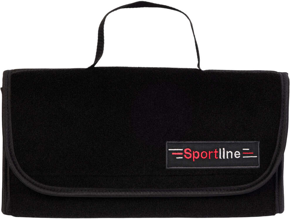 Kuferek samochodowy do bagażnika - MAX-DYWANIK (poziomy) z wgrzewką Sportline H02