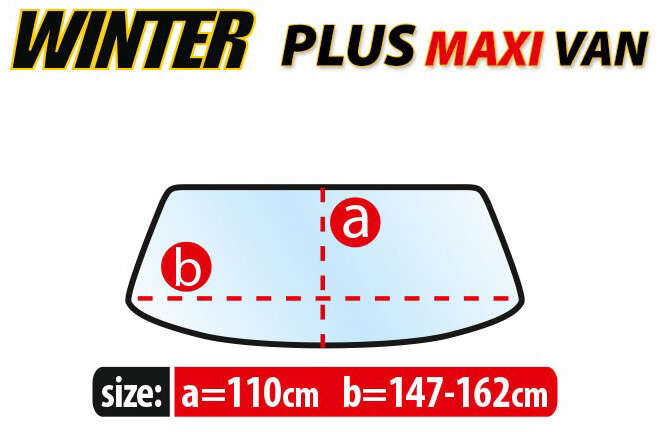 Osłona przeciwszronowa na przednią szybę - Winter Plus Maxi Van -  Kegel-Błażusiak 5-3310-246-401